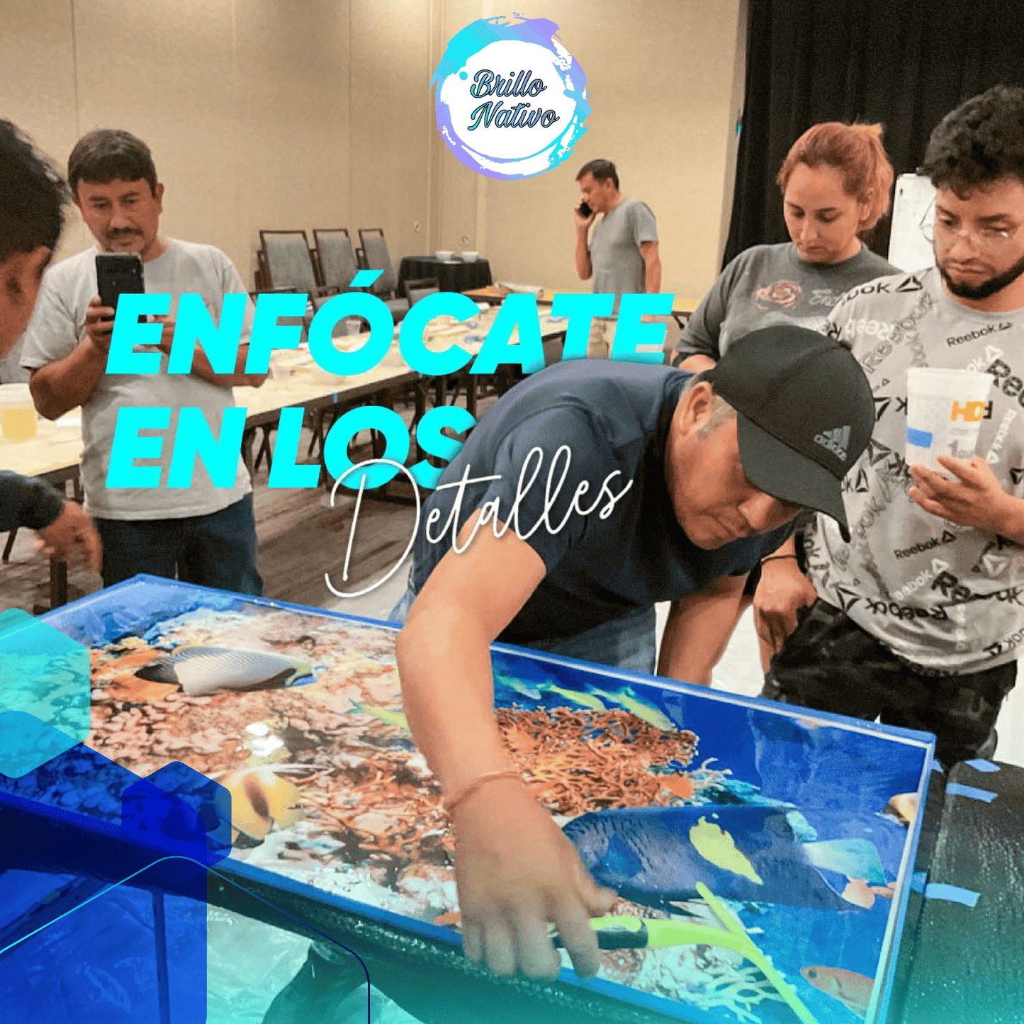 Curso de resina epoxica - Brillo Nativo