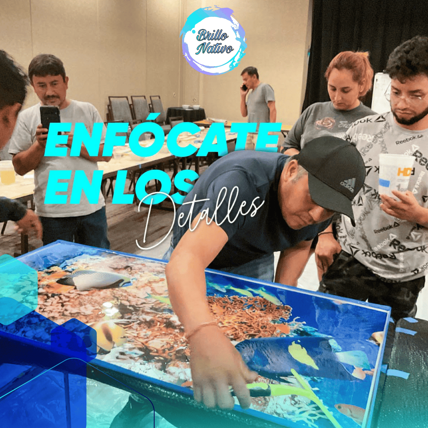 Curso de resina epoxica - Brillo Nativo