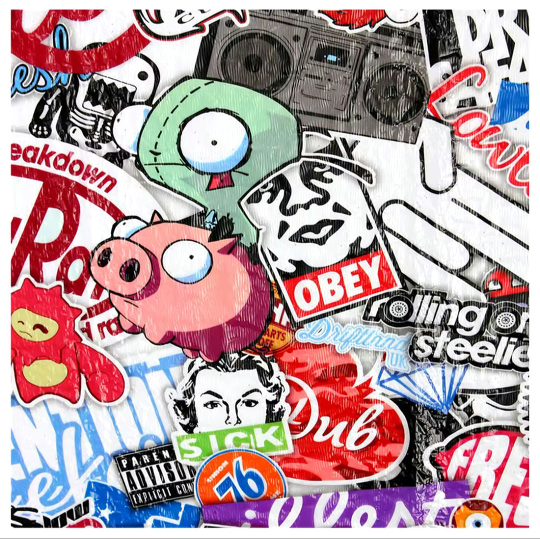 Lámina de PVA para hidroimpresion / Diseño el cerdito / 50cm x 1mt / Inodoro, no tóxico - Brillo Nativo