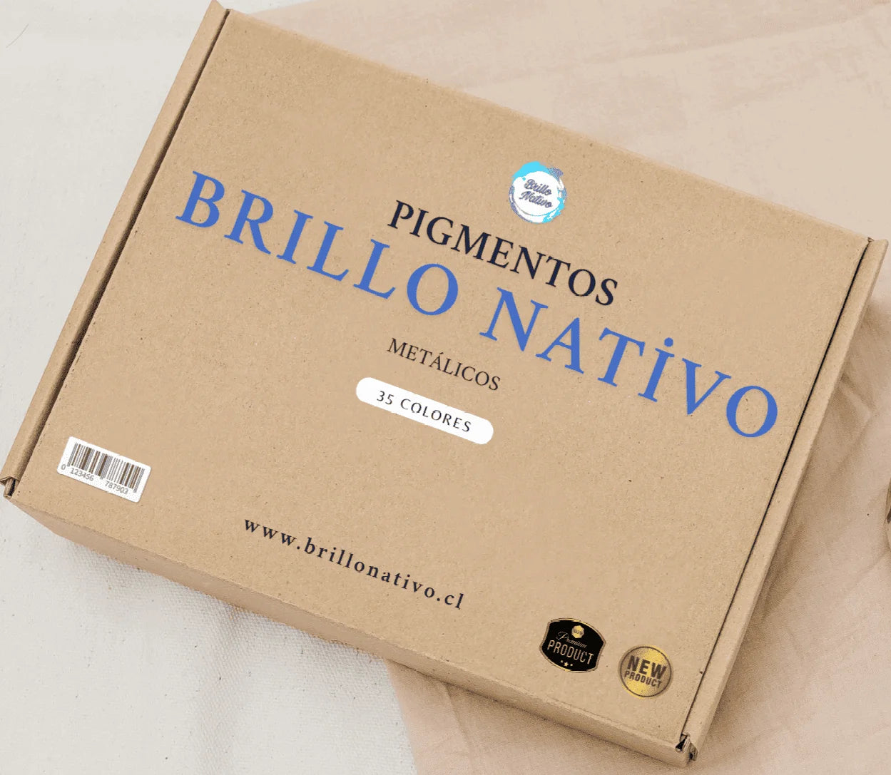 Pack pigmentos metálicos