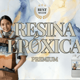 Resina epóxica premium fast / Tipo química / Secado 5hrs / Relación 2:1 / Kit de 1Kg, 3Kg, 6Kg, 15Kg y 30Kg - Brillo Nativo