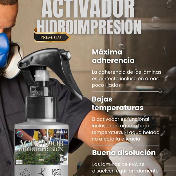 Activador de hidroimpresion