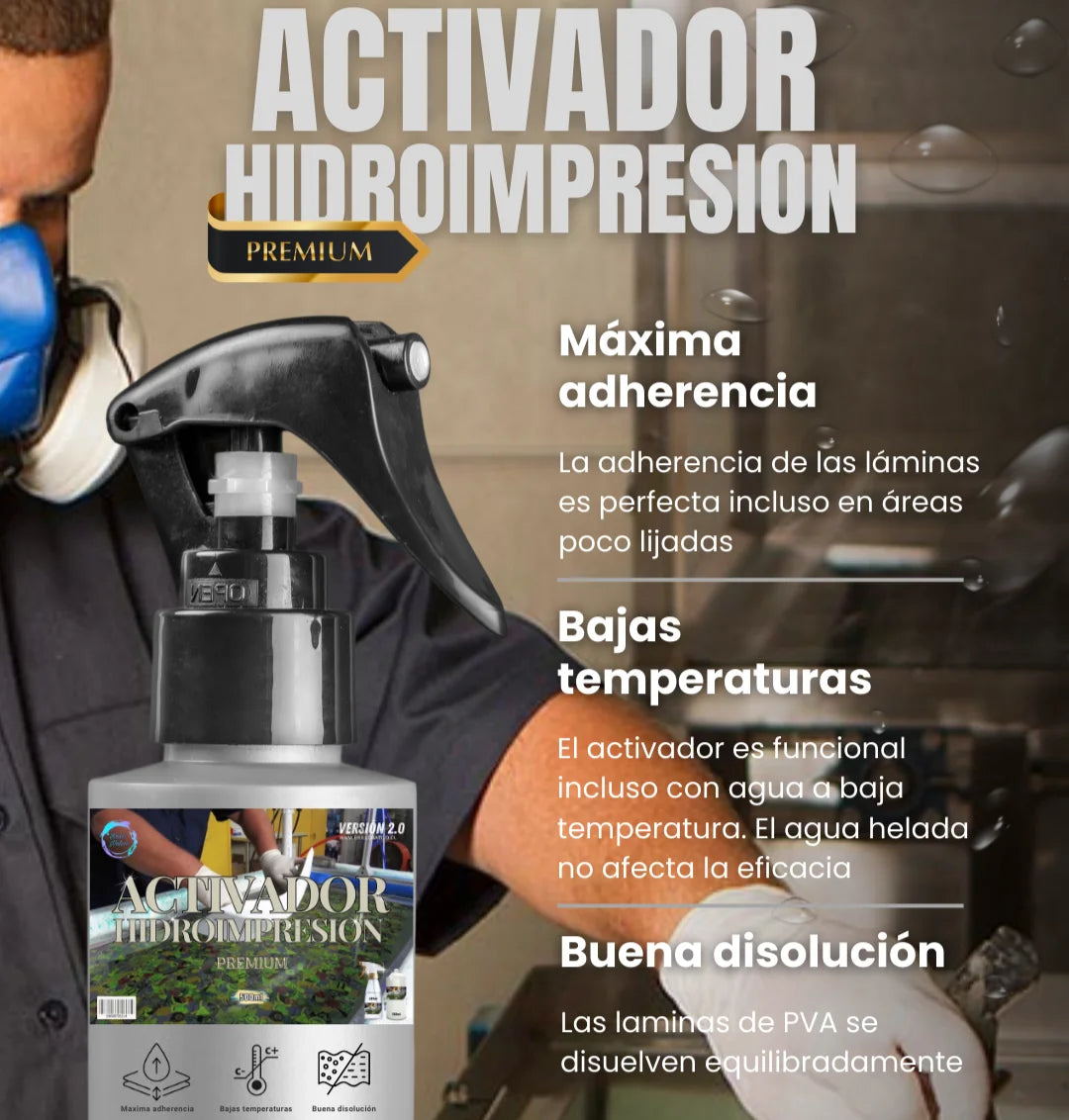 Activador de hidroimpresion