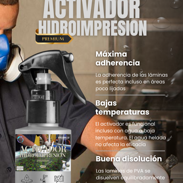 Activador hiroimpresion