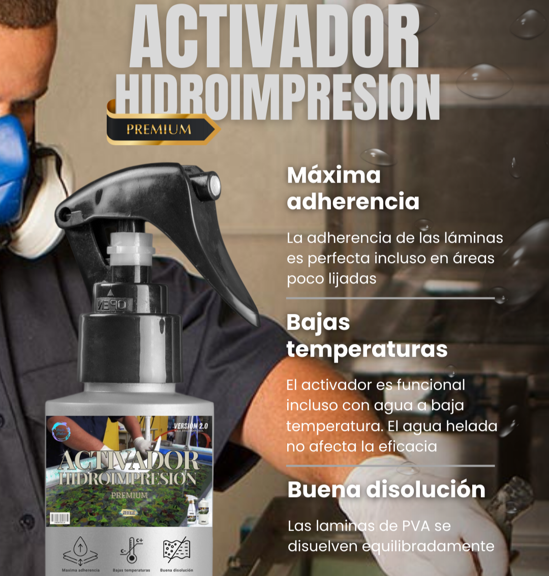 Activador hiroimpresion