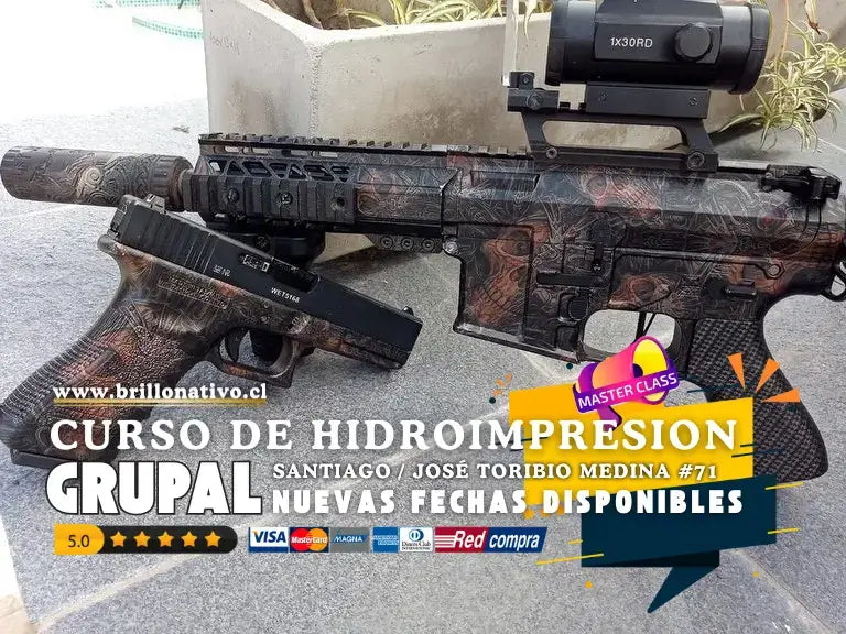 Armas con hidroimpresion