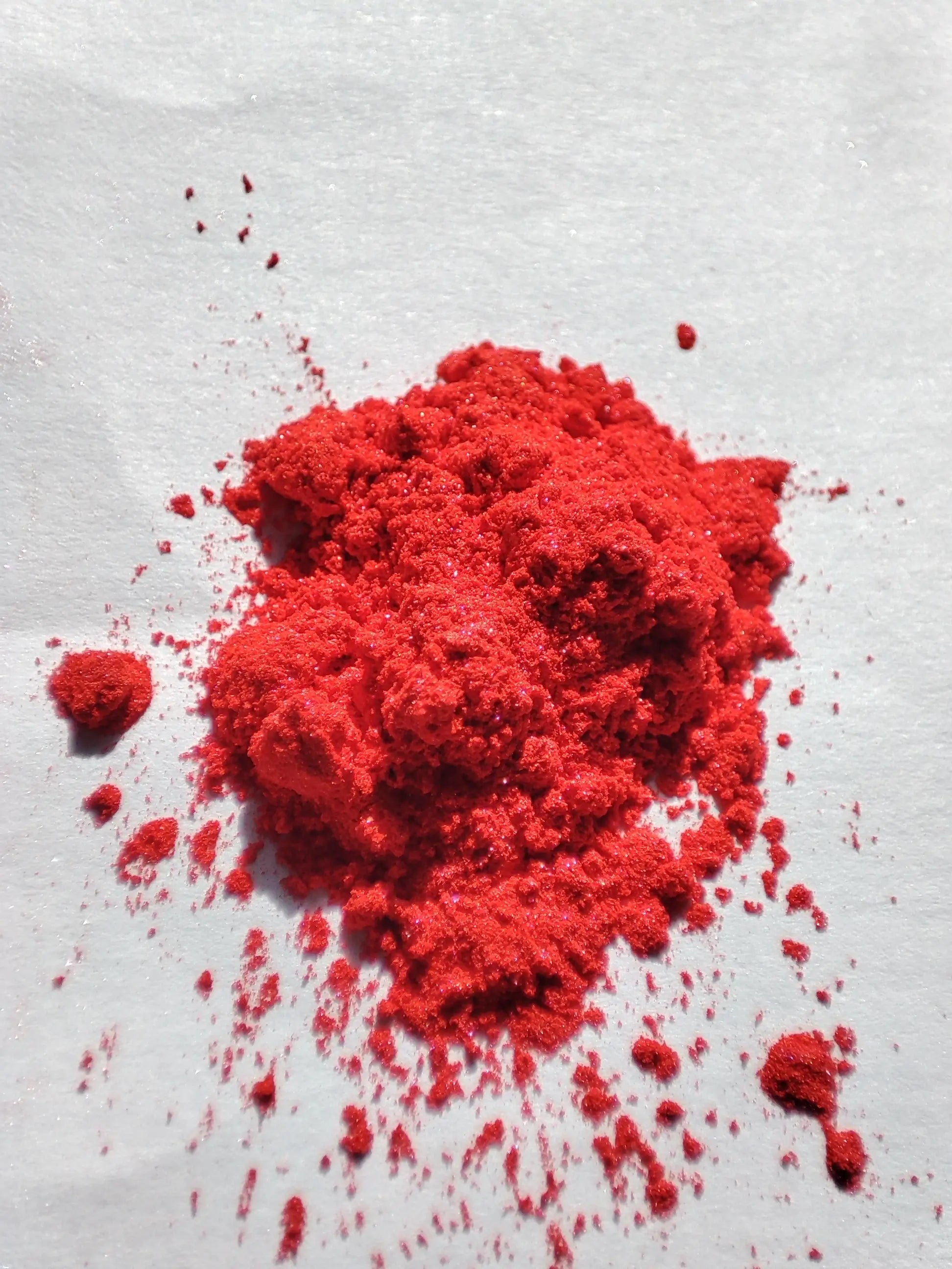 Pigmento Metálico Color Rojo