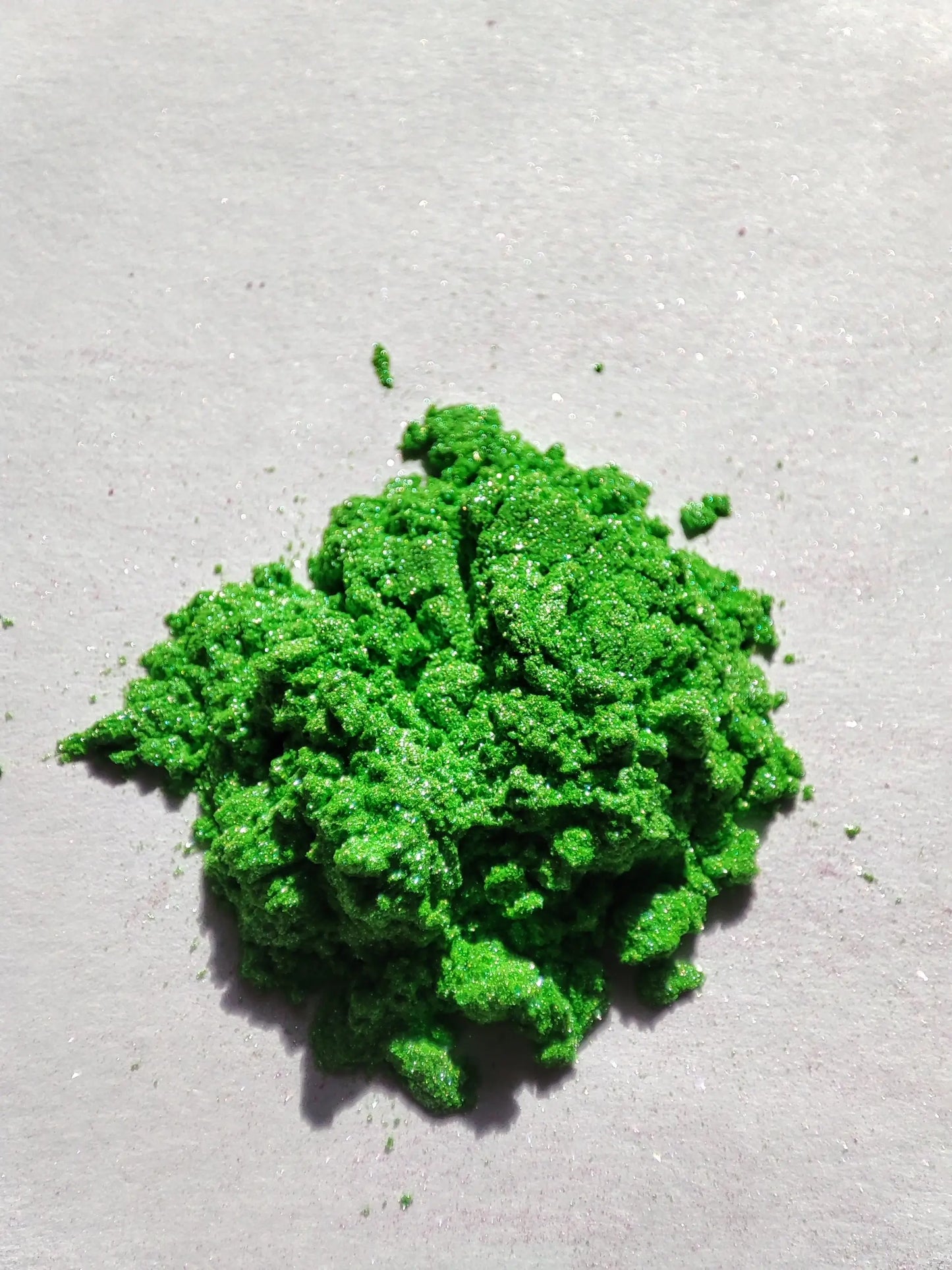 Pigmento Metálico Color Verde Manzana