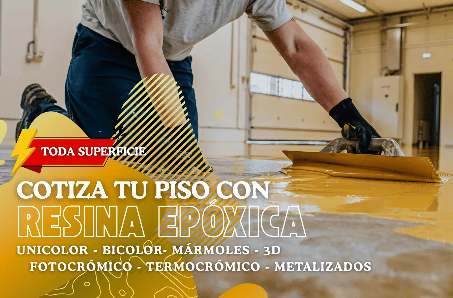Cotiza tu piso con resina epóxica