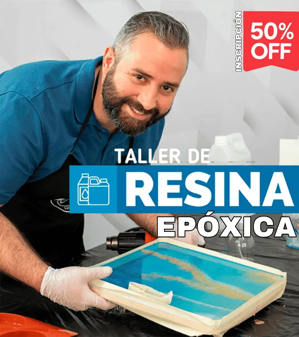 Curso de resina epóxica con descuentos