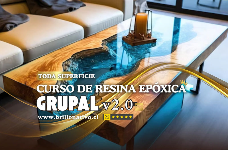 Curso de resina epoxy grupal