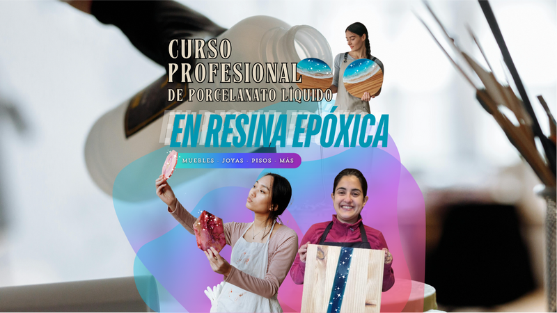  Curso profesional de resina epóxica 2025