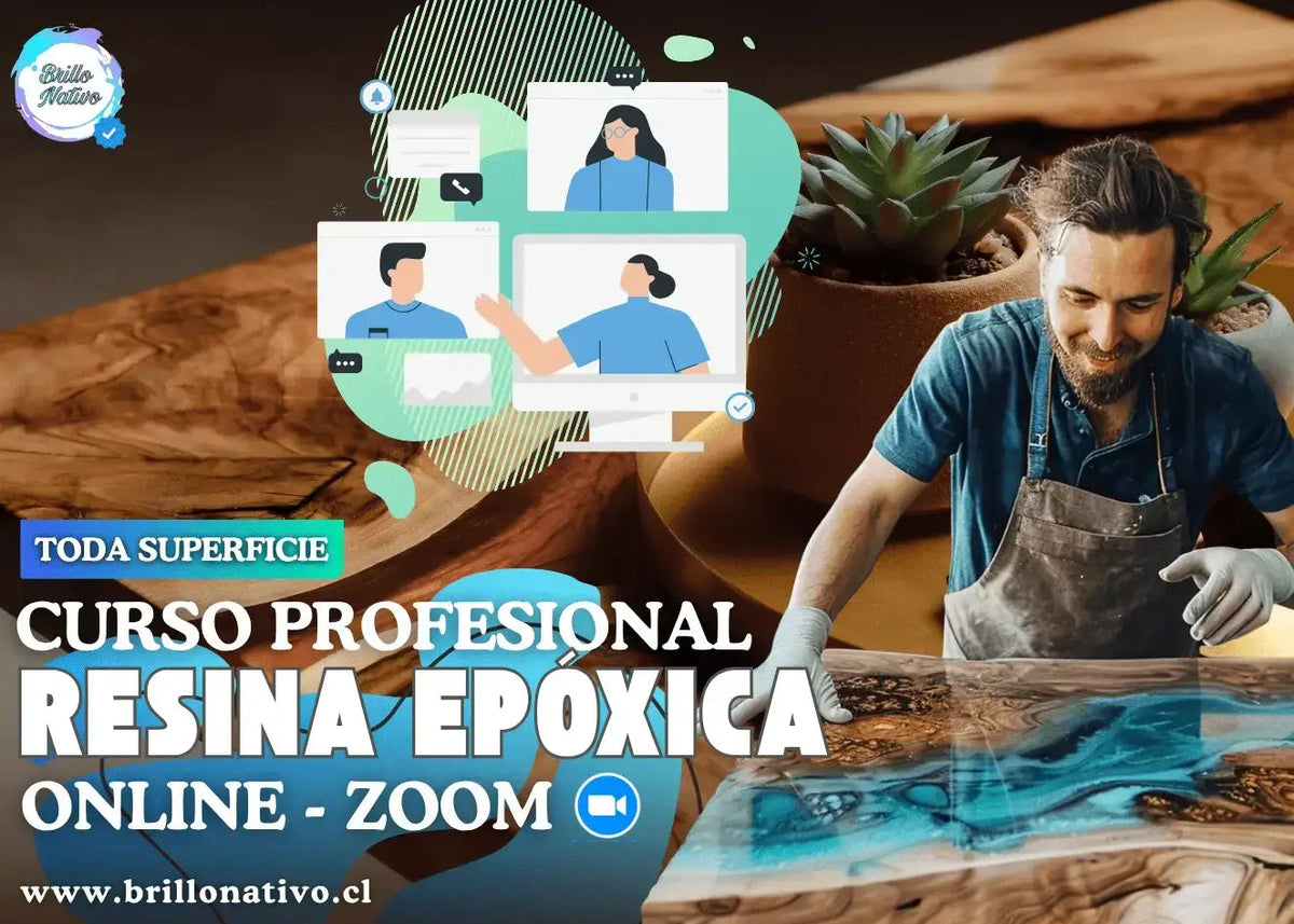Curso resina online - Brillo Nativo