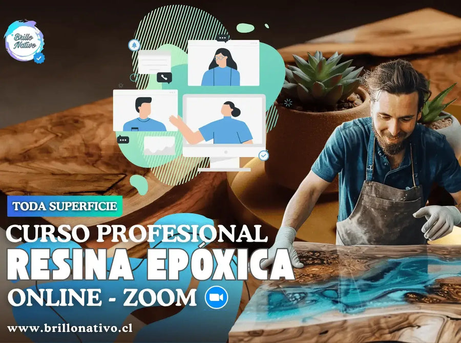 Curso resina online - Brillo Nativo