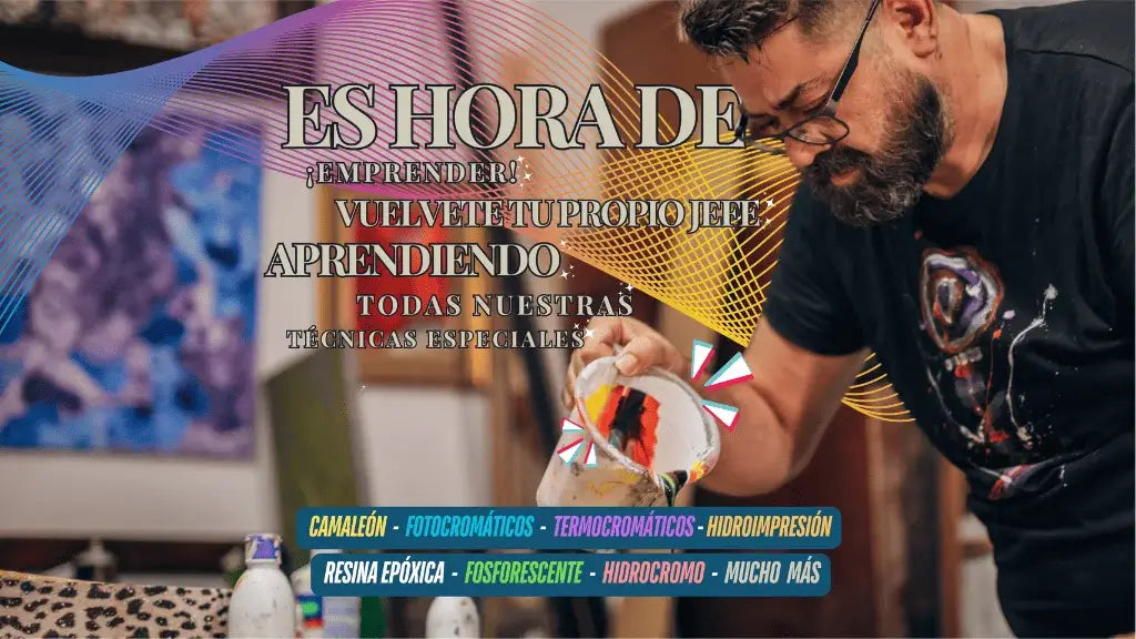 Cursos de resina epóxica en todo Chile