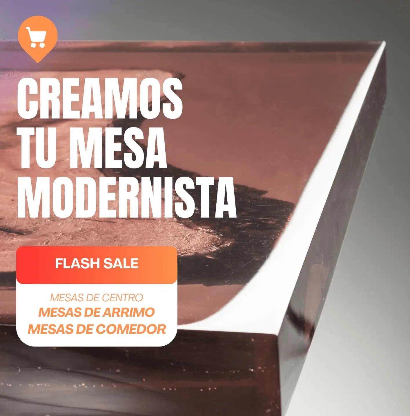 Elaboración de mesas con resina epóxica