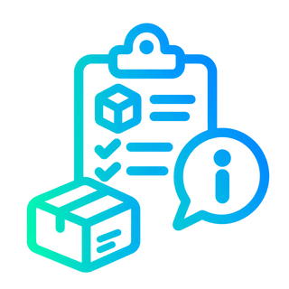 Icono de información de pedidos