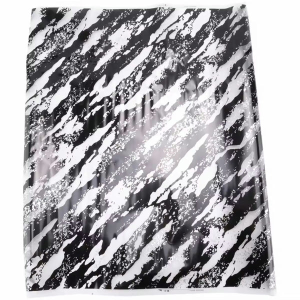 Lámina de PVA para hidroimpresion / Diseño militar / 50cm x 1mt / Inodoro, no tóxico - Brillo Nativo