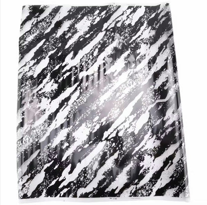 Lámina de PVA para hidroimpresion / Diseño militar / 50cm x 1mt / Inodoro, no tóxico - Brillo Nativo