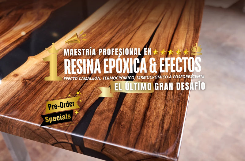 Maestría en resina epoxy