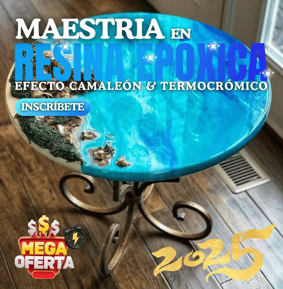 Maestría para resina epóxica
