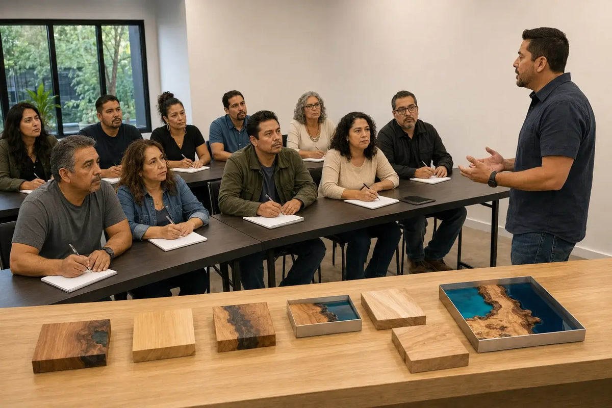 Master Class teórico resina epóxica
