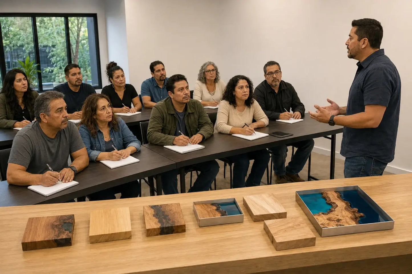 Master Class teórico resina epóxica