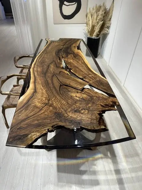 Mesa de comedor full cristal 2026