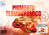 Pigmento efecto termocrómico que cambia con la temperatura / Tipo pro / Color verde a transparente / 5grs, 10grs y 20grs - Brillo Nativo