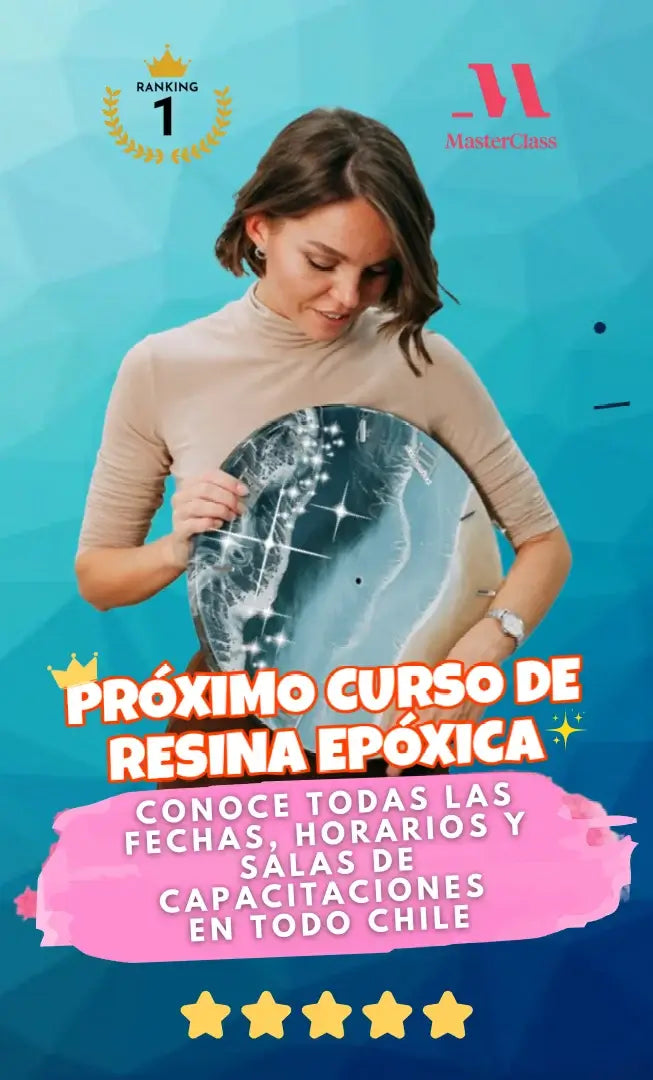 Próximos cursos de resina epoxy