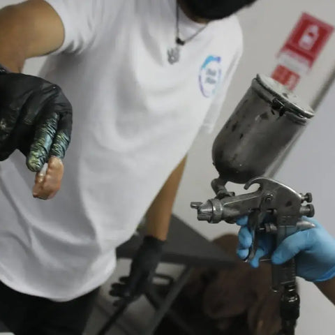 Protector de boca con pintura
